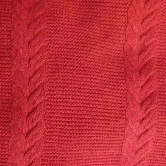 Torrid -Red Cable Knit Sweater - Picture 7 of 8